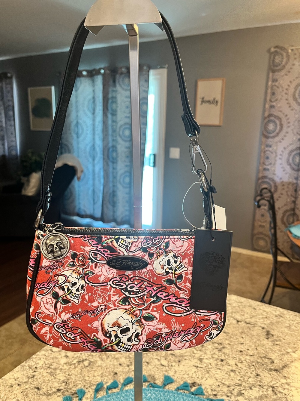 Ed Hardy Mini Handbag New - Picture 1 of 11